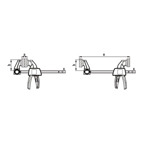 Serre-joint à une main EZ Bessey