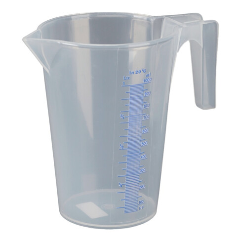 PRESSOL Messbecher 07062 1 l Polypropylen