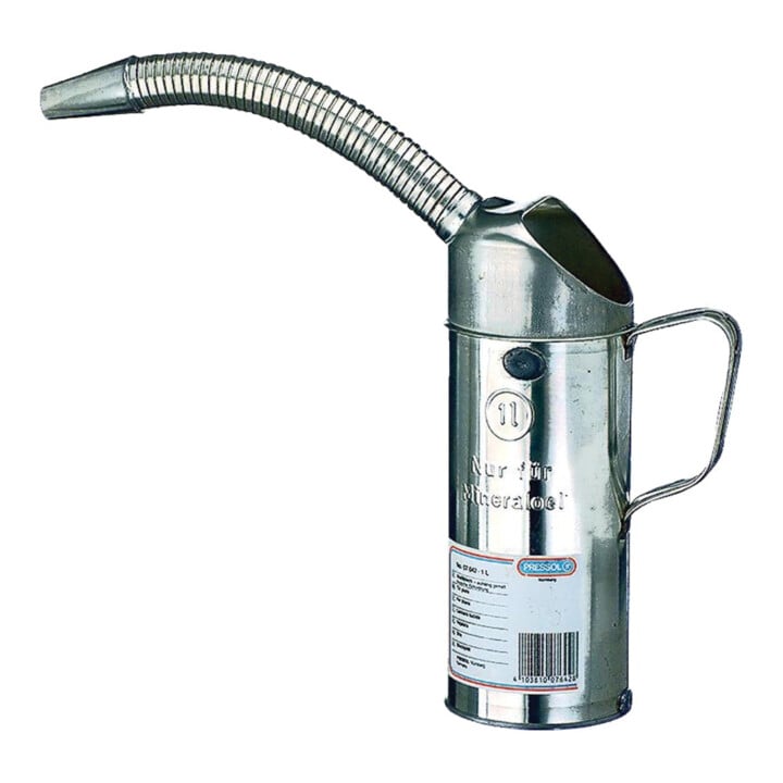 Pressol Verre doseur tôle blanche Bec flexible Contenance nominale 2l