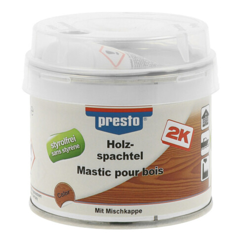 PRESTO Holzspachtel dunkel 250g