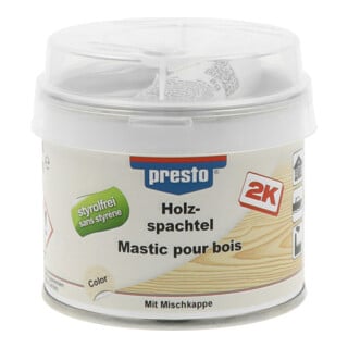 PRESTO Holzspachtel hell 250g