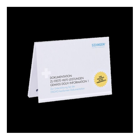 Preuve d'approvisionnement d'urgence, 50 feuilles