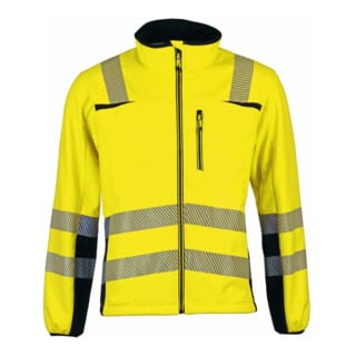 Prevent® Trendline Veste softshell de sécurité orange/noir noir