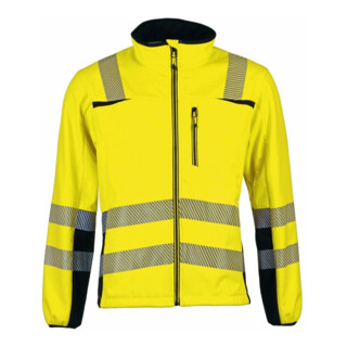 Prevent® Trendline Veste softshell de sécurité orange/noir noir