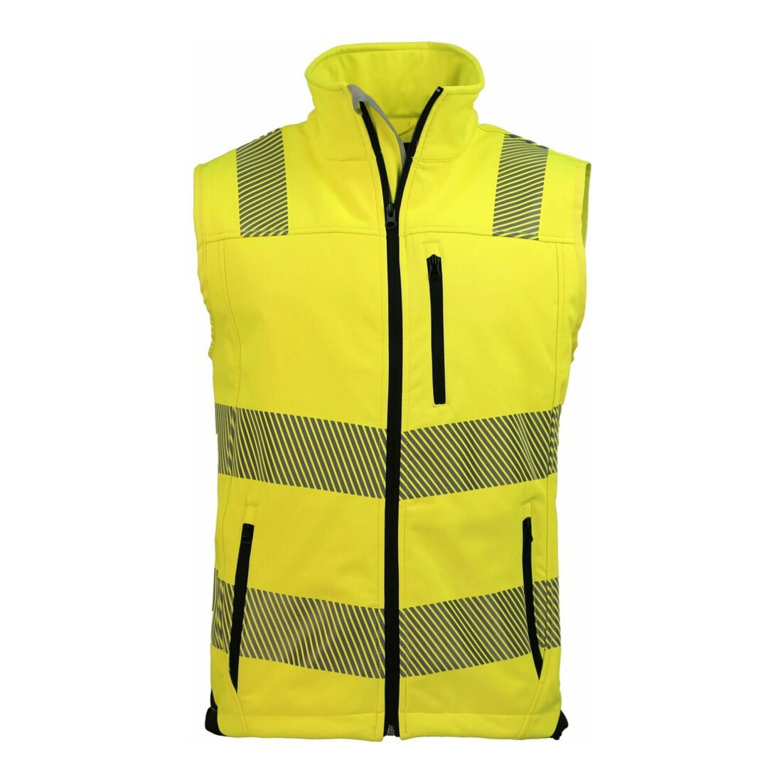 Gilet de signalisation Prevent® Trendline taille XXL jaune 100 % PES ASATEX jaune