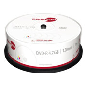 PRIMEON DVD-R 2761205 16x 4,7GB 120Min. Spindel 25 St./Pack.-1