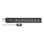 Primera-Tec Comfort Switch Plus 19.500A Überspannungsschutz-Steckdosenleiste 7-fach,2m, 2 permanent, 5 schaltbar
