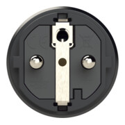 Prise de courant avec terre IP54 caoutchouc plein + prise de terre 16A / 250V AC / 3p (2P+E)-3