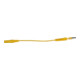 Prise d'entrée KS Tools 4,0 mm sur fiche d'adaptateur de test plate (jaune)-1