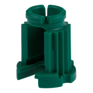 Prise encliquetable Hansa verte