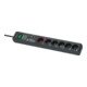Prise multiple automatique Secure-Tec 19.500A 3m H05VV-F 3G1,5