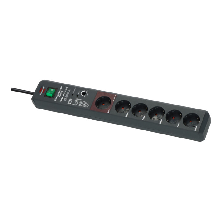 Prise multiple automatique Secure-Tec 19.500A 3m H05VV-F 3G1,5