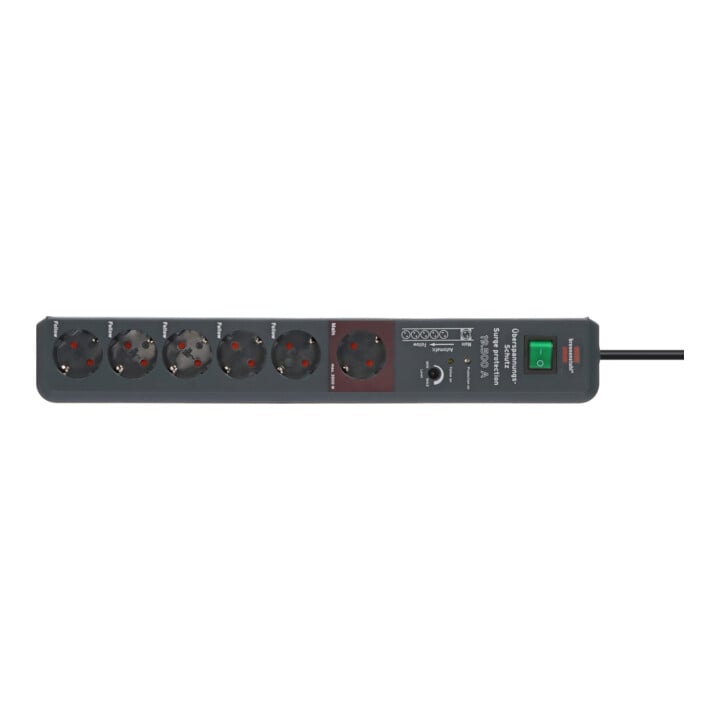 Prise multiple automatique Secure-Tec 19.500A 3m H05VV-F 3G1,5