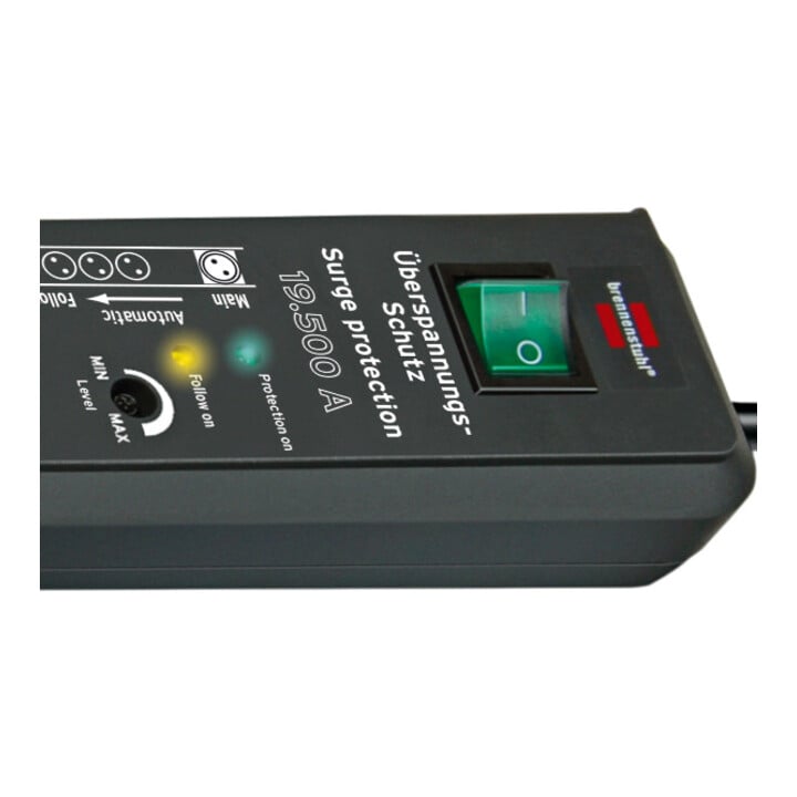 Prise multiple automatique Secure-Tec 19.500A 3m H05VV-F 3G1,5