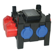 Prise multiple en plastique M-Imst 16/2-4