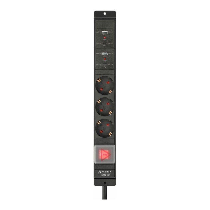 Prise multiple HAZET 161N-5D