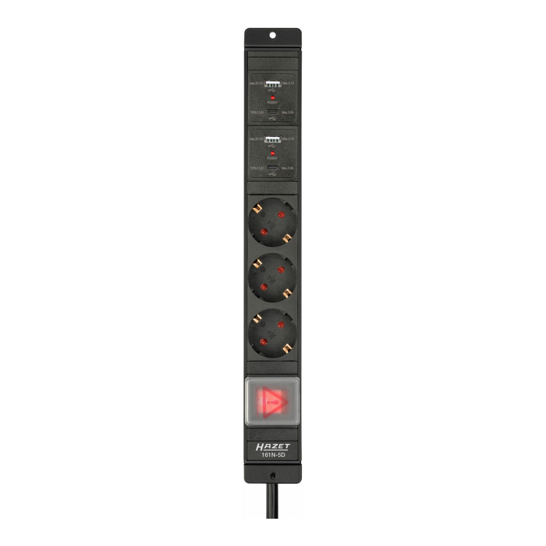 Prise multiple HAZET 161N-5D