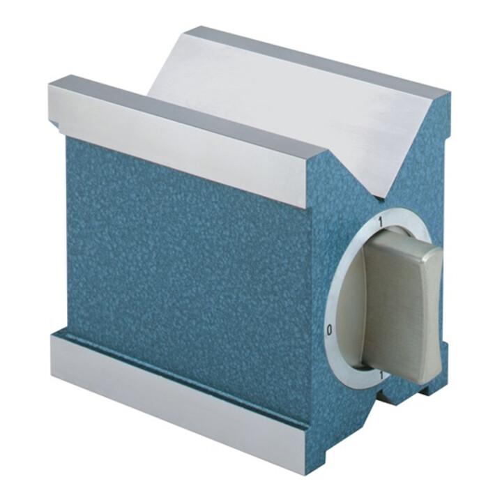 Prisme de serrage magnétique L.100xB.70mm aimant commutable pour pièce D.6-70mm