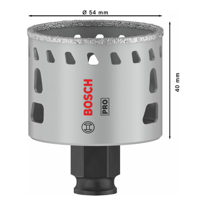 PRO Tile Lochsäge PC Plus 54mm HS