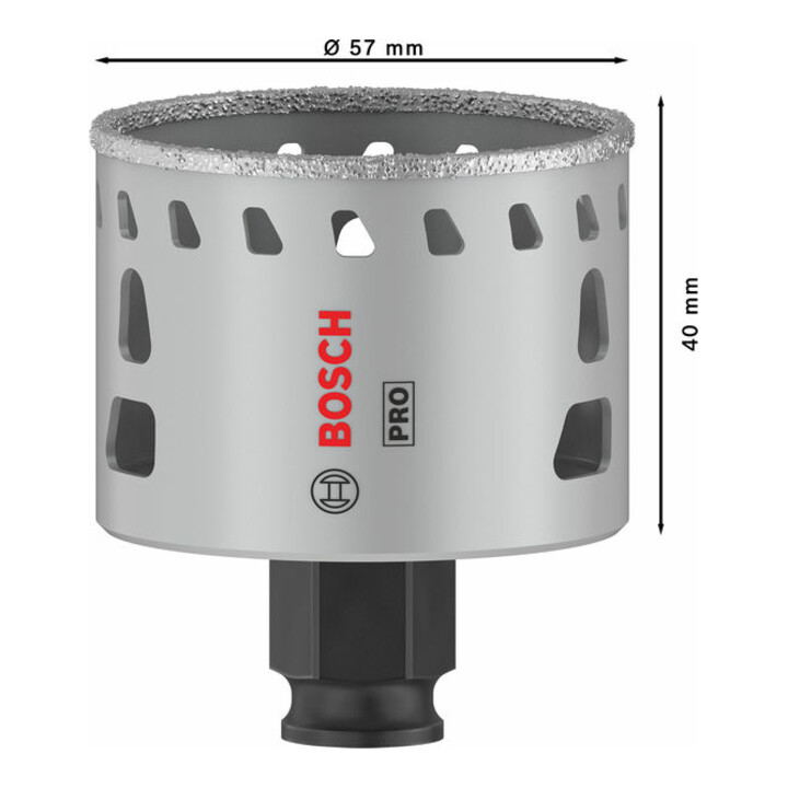 PRO Tile Lochsäge PC Plus 57mm HS