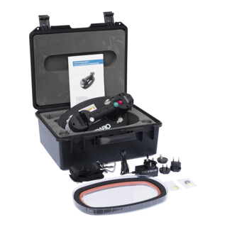 PROBST Flieguan portable à batterie avec manomètre digital LIFTER Greenline
