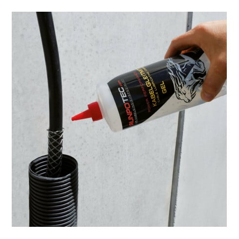 Produit coulissant p. câbles 1050 ml plastiqueflasche Gel