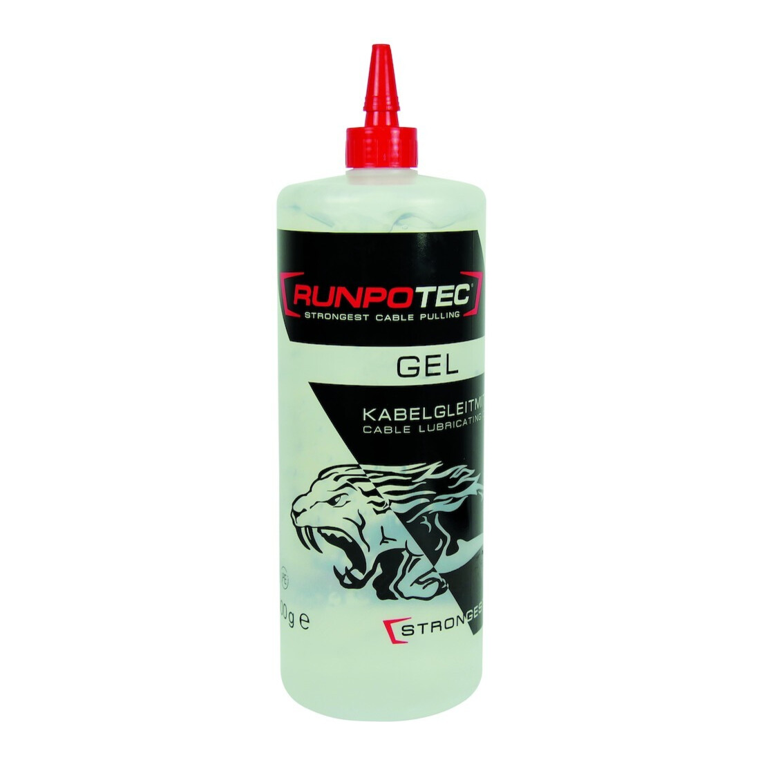 Produit coulissant p. câbles 1050 ml plastiqueflasche Gel