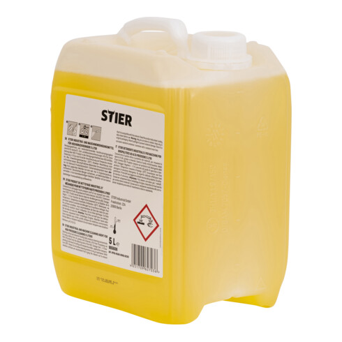 Produit de nettoyage industriel et pour machines STIER pour nettoyeurs haute pression, 5 litres