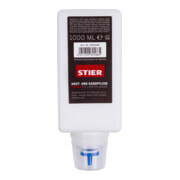 Produit de soin pour la peau et les mains STIER Premium, flacon souple 1 l pour kit distributeur de nettoyant pour les mains STIER-1