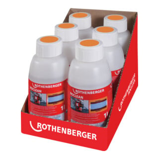 Produits de nettoyage ROPULS ROCLEAN p.syst. radiateurs 1 l 6 Fl. / carton ROTHE