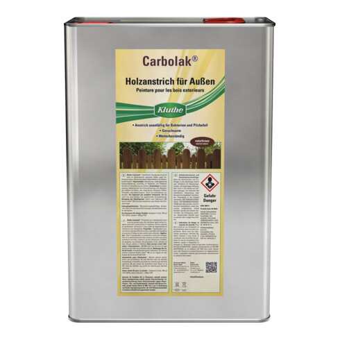 Produits d'imprégnation Carbolak® marron naturel 10 l bidon KLUTHE