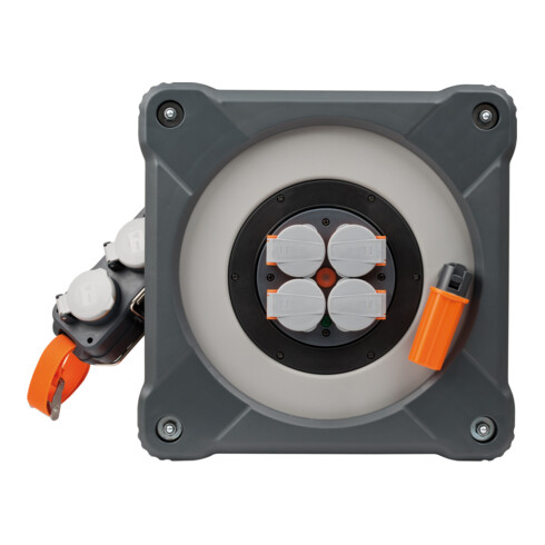 professionalLINE Enrouleur de câble avec Powerblock KC 5100 IP44 50+5m H07RN-F 3G1,5