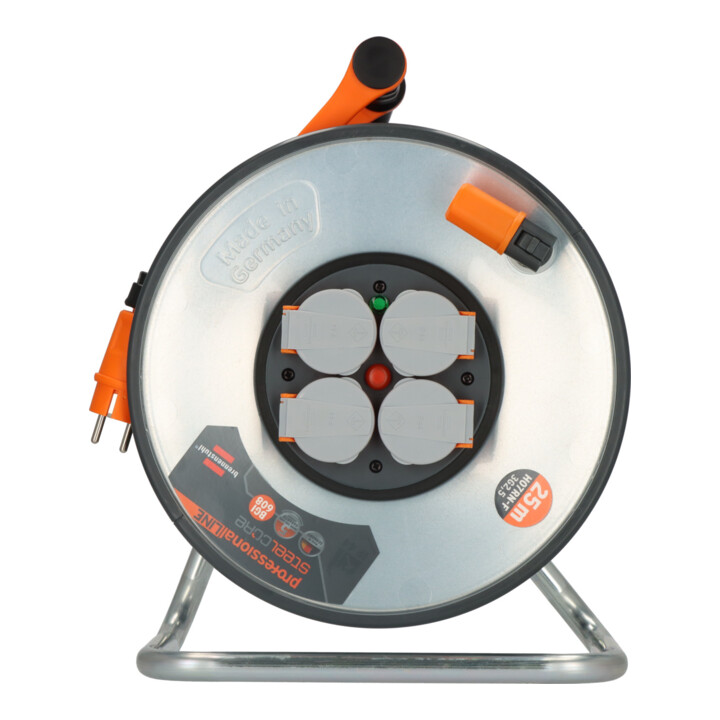 professionalLINE SteelCore kabelhaspel SC 2200 IP44 25m H07RN-F 3G2,5