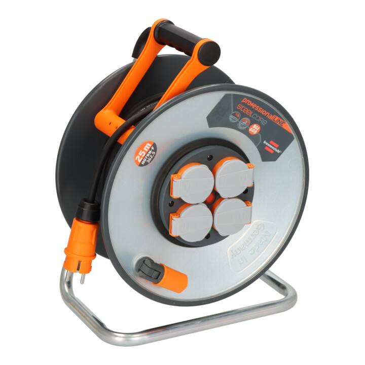 professionalLINE SteelCore kabelhaspel SC 2200 IP44 25m H07RN-F 3G2,5