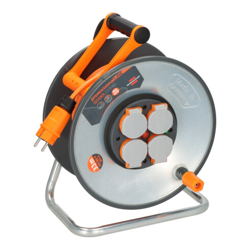 professionalLINE SteelCore kabelhaspel SC 3110 IP44 33m H07BQ-F 3G1.5