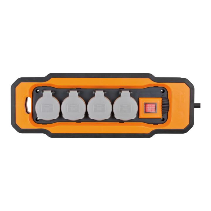 professionalLINE stekkerdoos BA 5200 IP54 5m H07RN-F 3G2,5 met kabelhouder, met bevestigingspunten voor ophanging of bevestiging