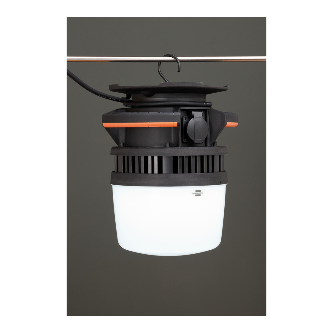 professionele 360° LED-bouwspot ORUM 12050 M, IP54, 12600lm, 97W, 5m H07RN-F 3G1,5