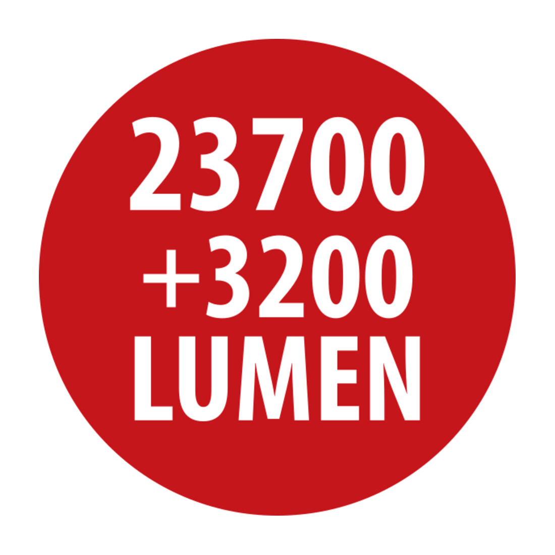 professionele 360° LED-bouwspot TU 23050 M 23700lm+3200lm, IP54, 5m H07RN-F 3G1,5