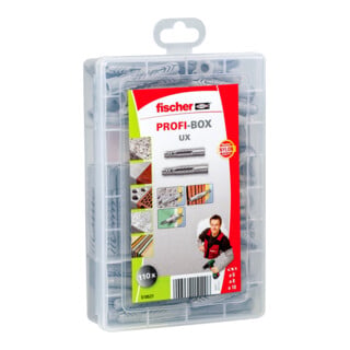 PROFI-BOX fischer Chevilles universelles UX / UX-R