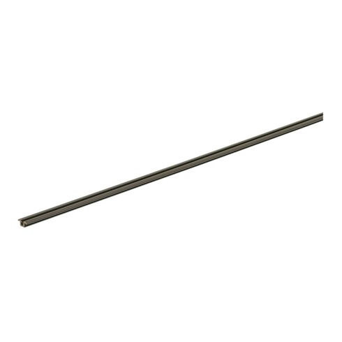 Profil de guidage et de roulement Hettich f. Slide Line 55 4000mm Ku. brun