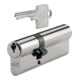 Profildoppelzylinder PZ 8812 75/75mm NuG beids.Anz.Schlü.3 versch.-schl.BKS-1