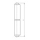 Profilrolle KO 50 ER Band-L.80mm VA Stift-D.8mm SIMONSWERK-4