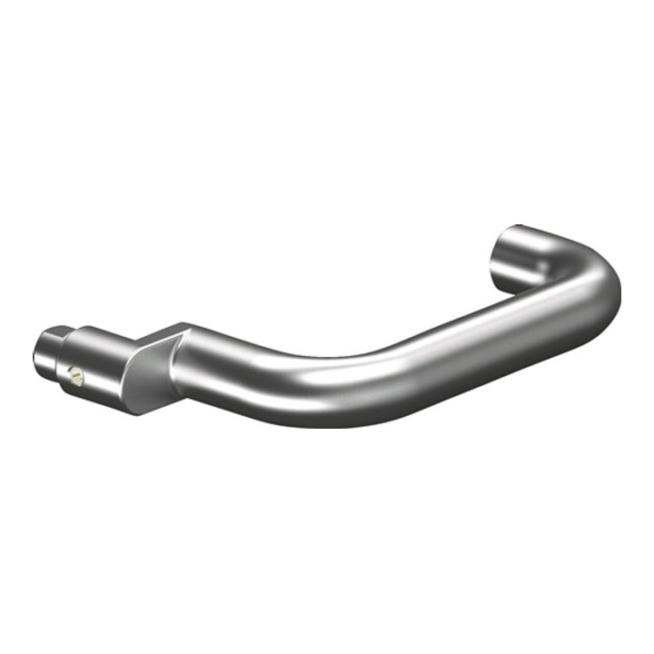 Profiltürdrückerlochteil OGRO 8100A AL 8mm Alu.F1 gekr.OGRO