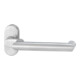 Profiltürdrückerlochteil 1133/2033 VA EST ov.8mm courbé EDI-1
