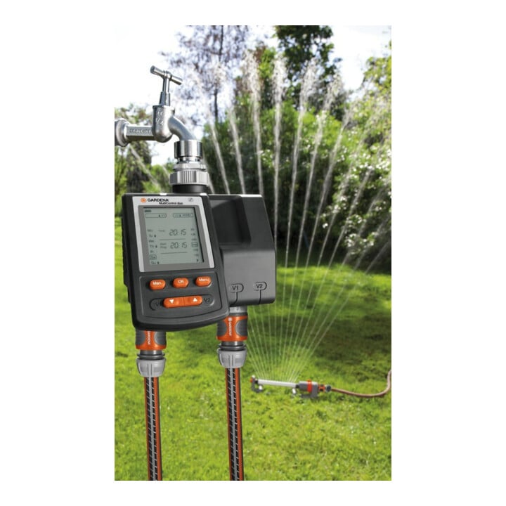 Programmateur d'arrosage MultiControl duo GARDENA