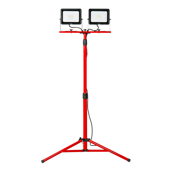 Projecteur à LED CMS STIER Duo 2x30 W 2x2 400 lumens avec trépied