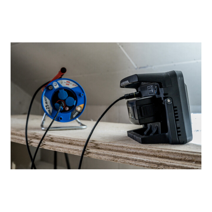 Projecteur de chantier hybride Brennenstuhl Multi Battery LED 10050 MH, 12500lm, IP54