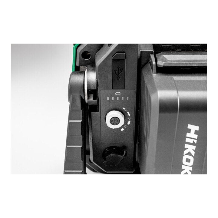 Projecteur de chantier LED sans fil HiKOKI 18V / 230V UB18DD Basic