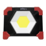 Projecteur de chantier sans fil Wiha 30 W, 3 000 lm, 3 modes d’éclairage avec pied & aimant