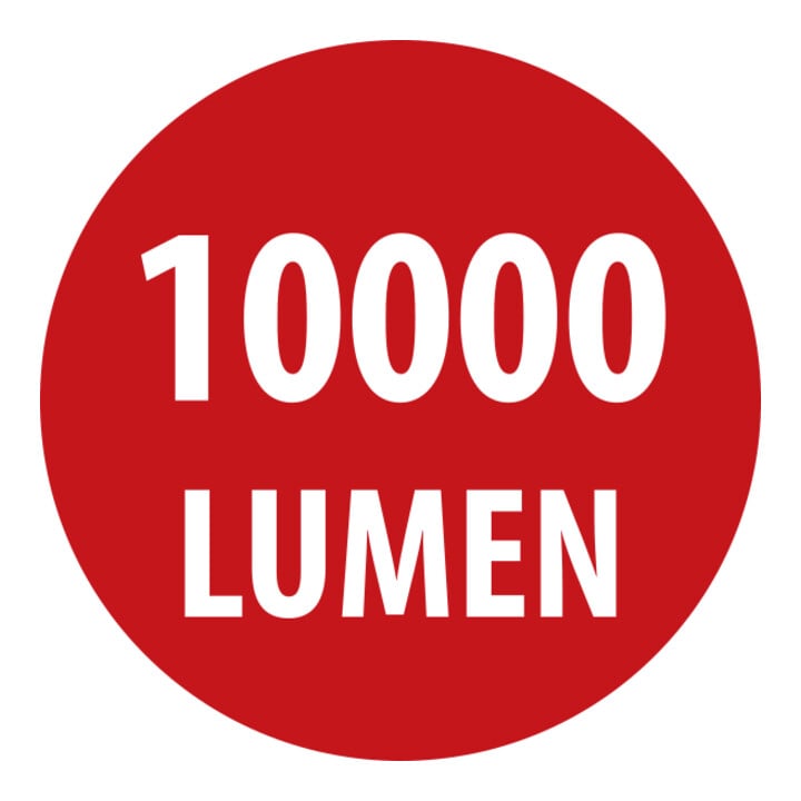 Projecteur de construction à LED de Brennenstuhl JARO 9050 M (100W, 10000lm, 6500K, IP65, projecteur de travail à LED avec fixation rapide et 5m de câble)